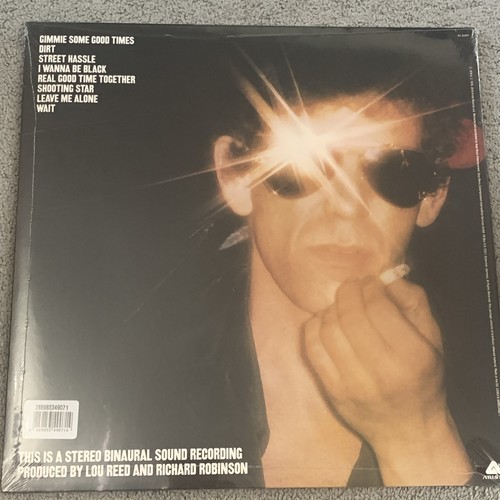 Lou Reed Street Hassle (Vinyl) 12" Album New Sealed Sleeve Wear - Picture 2 of 3