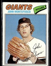 1977 Topps #370 John Montefusco San Francisco Giants 2