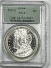 1882-S Morgan Dollar : PCGS MS64 OGH Blazing White