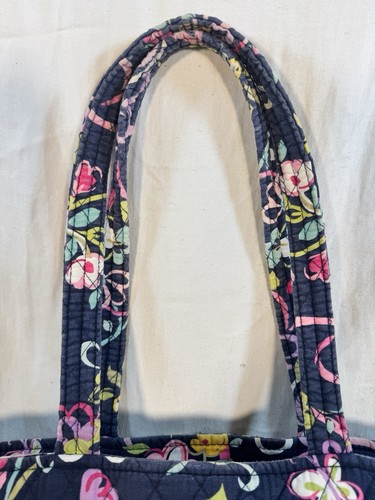 Borsa media vintage Vera Bradley 2004 nastri di speranza cancro al seno DIFETTO - Foto 4 di 14