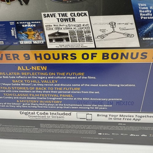 Back to the Future 40th Anniversary 4K Trilogy Steelbook Giftset Amazon IN STOCK - Picture 8 of 13