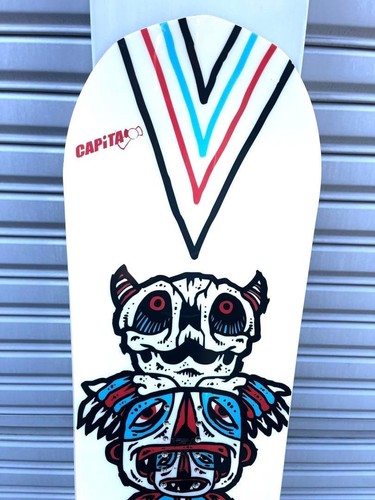 CAPITA VOLCOM Collaboration Outsider Snowboard Größe 156 cm - Bild 2 von 10