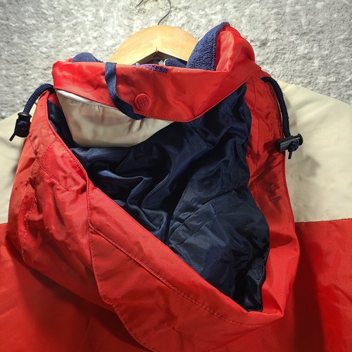 Helly Hansen Sailing Ski Jacket Men's 58-60 Xl Hidden Hood Blue Red - Picture 6 of 14