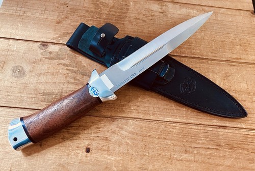 A&R Zlatoust Knife Lynx Рысь Military Combat Hunting Wood Rare Russian Knife - Picture 9 of 14