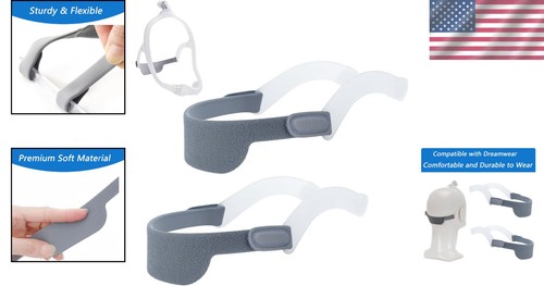 2 Packungen Ersatz Kopfbedeckungsriemen kompatibel mit Dreamwear, bequem so... - Bild 2 von 9
