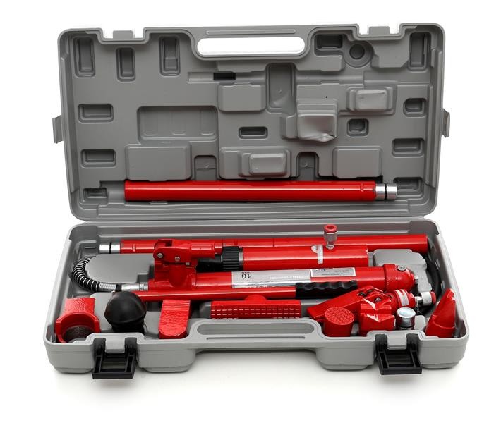 Hydraulische Karosseriepresse 10T Richtsatz Presse Spreizer Ausbeulsatz