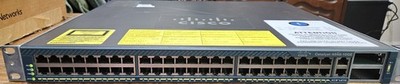 Cisco Catalyst WS-C4948-10GE 48-Port 10GbE Enterprise Switch w/Dual PSU & Ears