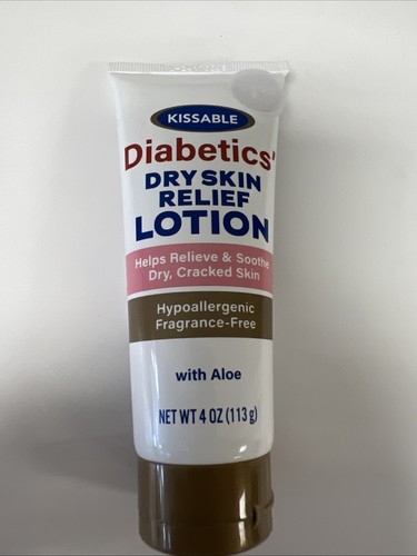 Kissable Diabetic’s Dry Skin Treatment Foot Cream 4oz Hypoallergenic (Pack Of 2) - 第 3/4 張圖片