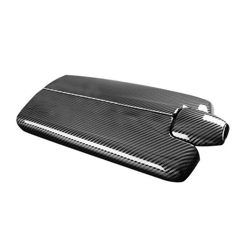For Mercedes Benz E Class W212 2010-15 Carbon Fiber Center Armrest Box Cover ABS - Bild 8 von 8