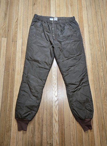 Cabelas Thinsulate Hose Herren Large Tall 36-38 braun Puffer Pull On Jagd USA - Bild 2 von 18