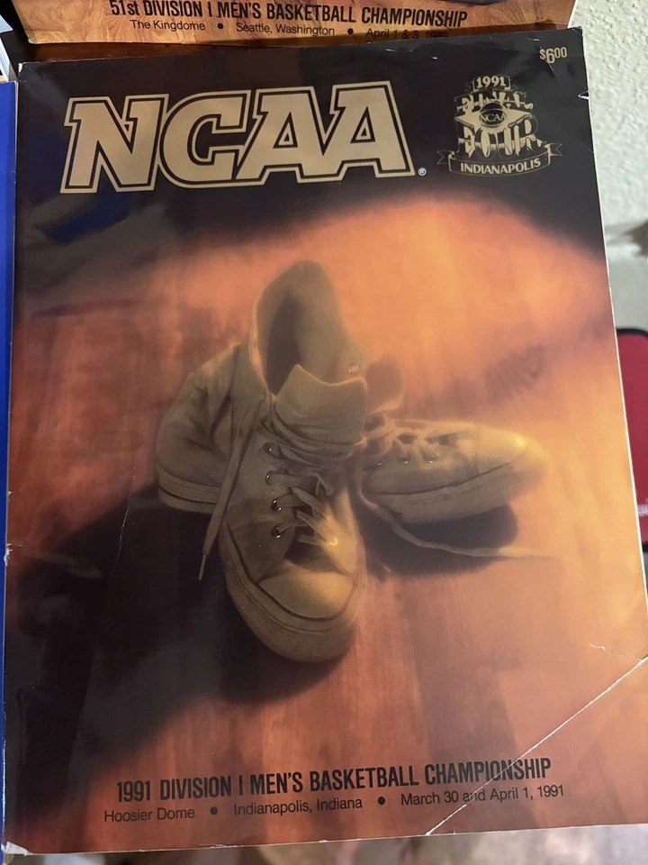 4 NCAA men's basketball Final Four  programs -  1987/89/91/95 - Image 4 of 4