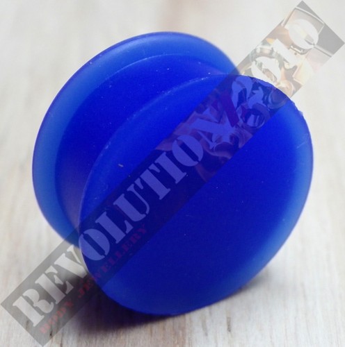 Solid Silicone Flesh Plug / Tunnel Choose Size & Colour - Picture 4 of 8