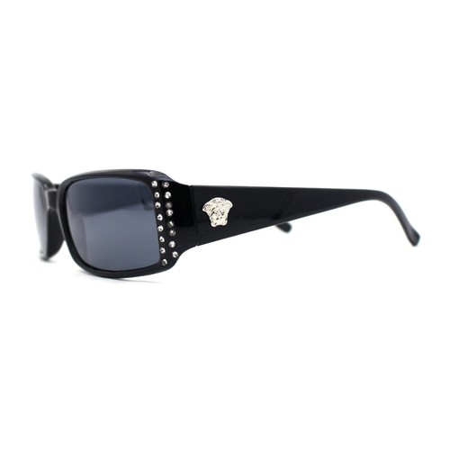 Gafas de sol de plástico rectangular estrecho de diseño para mujer estrás años 90 de diseño - Imagen 5 de 17