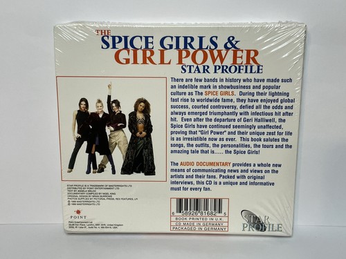 Spice Girls & Girl Power Star Profile Interview CD 100 Pg Color Book 1999 New - Picture 2 of 4