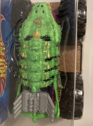 2024 Hot Wheels Monster Truck 1:24 Scale Diecast SKELESAURUS ~SAME DAY BOX SHIP~ - Picture 5 of 9