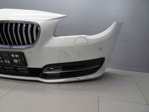 Originall BMW F10 F11 Stoßstange Frontstoßstange SRA PDC Alpinaweiss - Bild 4 von 10