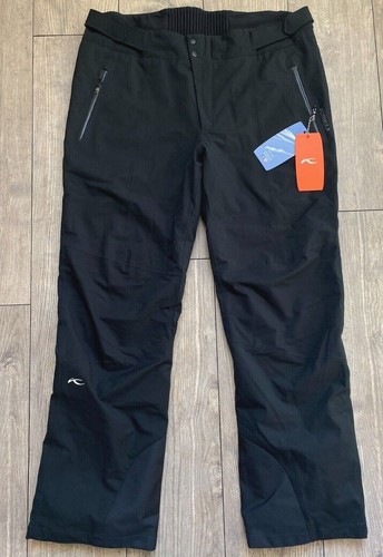 Kjus Formula Ski Pants Black Men's 56\2XL or 58\3XL Dermizax®EV Thinsulate - Picture 1 of 26