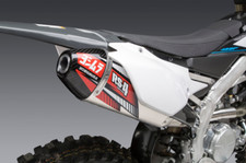 Yoshimura RS-4 Slip-On Exhaust Stainless Yamaha YZ450F / FX / WR450F