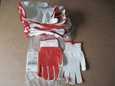 12 Pairs Polyester w/ Nitrile Coated Palm Work Gloves Size Small
