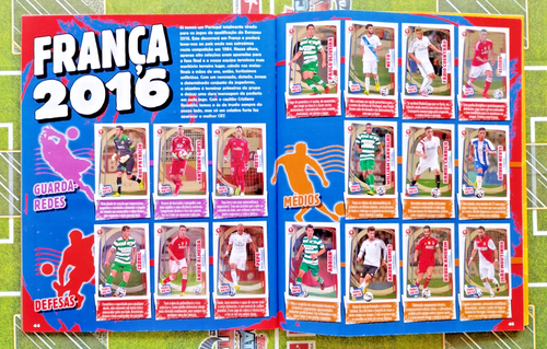 Album PANINI FUTEBOL 2014-15 PRIMEIRA LIGA SET COMPLETO 406 compresi adesivi - Foto 11 di 14