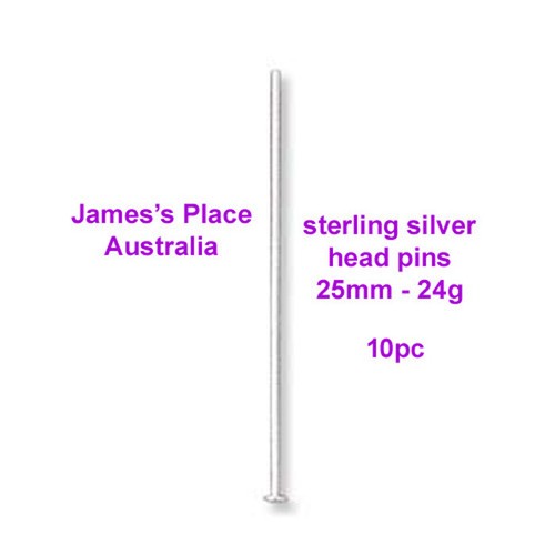 925 - Sterling Silver Head Pins & Eye Pins - Bild 8 von 22