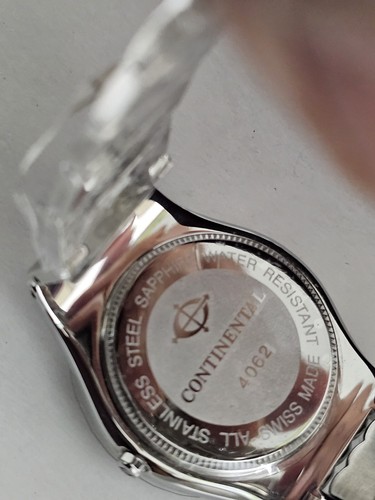 Rare Spacial UK Logo Continental Sapphire Swiss Mens Quartz Watch - Picture 17 of 19