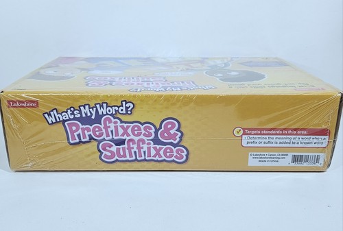 Lakeshore ¿Cuál es mi palabra? Prefijos y sufijos PP647 - 7+ - Imagen 3 de 3