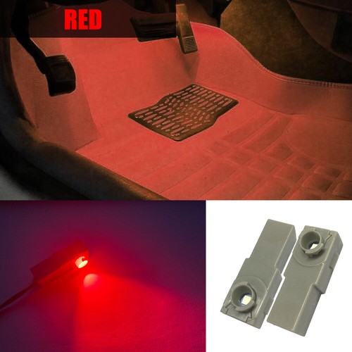 2pcs LED Interior Ambient Light For Toyota Illumination Footwell Atmosphere Lamp - Picture 17 of 17