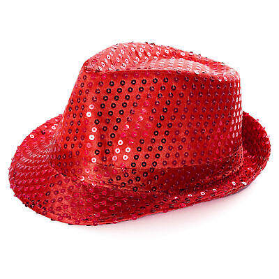 Red Light Up Trilby Red Light Up Trilby