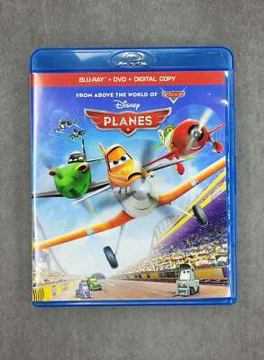 Planes (Blu-ray + DVD + Digital Copy) DVDs