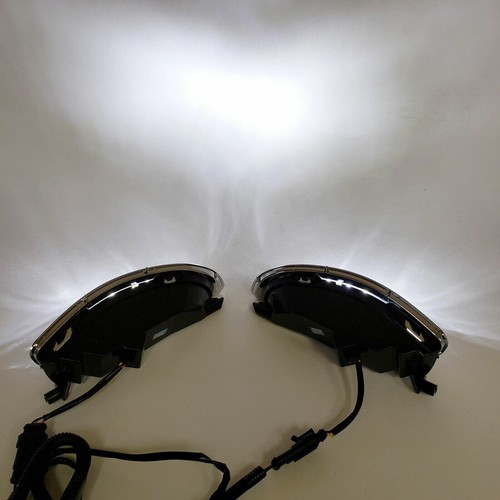 For 2004-2006 Lexus RX330 LED Amber/White Fog Lights Kit w/ Chrome Bezels Wires - Picture 3 of 20