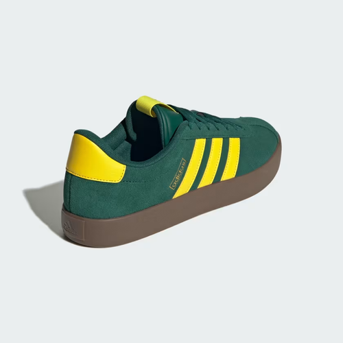 adidas VL Court 3.0 in Green and Yellow UK Size 8.5 - Picture 3 of 8