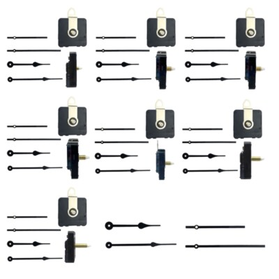 Clock Mechanism Replacement with Gold Hand for Wall Clocks