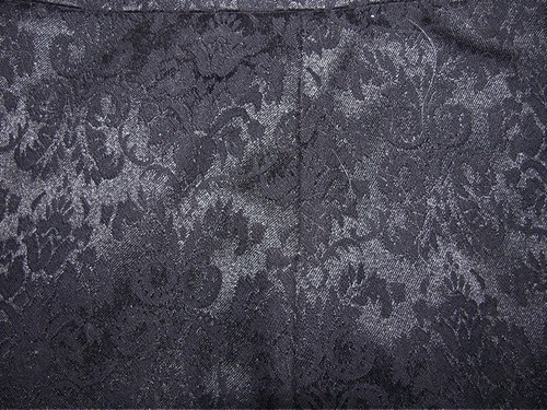 NEW! Gorgeous Tonal Deep Navy TEXTURED Lined Inverted PLEAT SKIRT 12 14 $128 - Picture 7 of 7