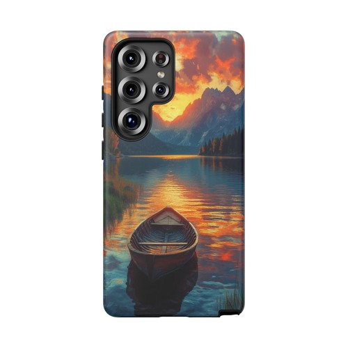 Lake Wooden Boat Phone Case for iPhone, Samsung Galaxy, Pixel - 第 124/231 張圖片