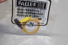 FALLER 180672 Microkabelbirne Rosso Scala H0 Conf. Orig.