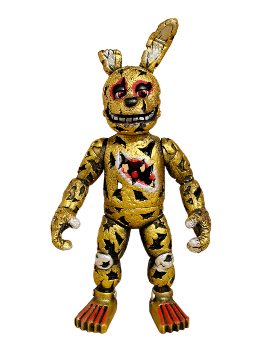 TOY MEXICAN FIGURE FIVE NIGHTS AT FREDDY'S SPRINGTRAP STAR
