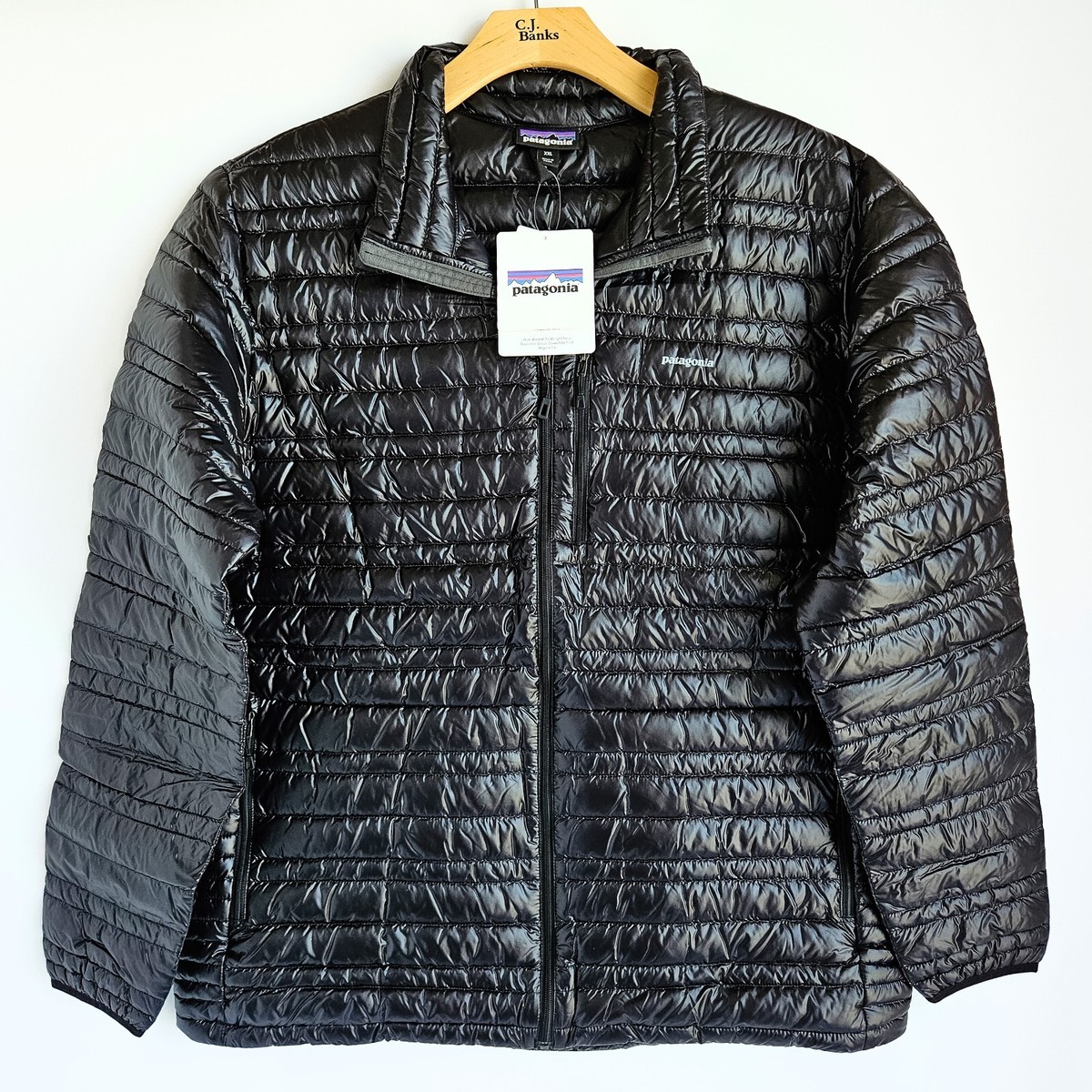 Patagonia Ultralight Goose Down Jacket Mens XXL 800 Fill Black