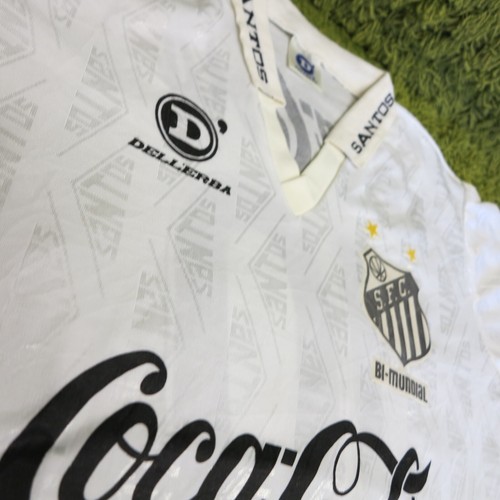 1993-1994 SANTOS HOME FOOTBALL SHIRT "10" (DARCI COICE DE MULA) L 8.5/10 RARE - Picture 10 of 18