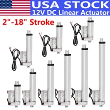 Heavy Duty 2"-18" Stroke 1000N 1500N DC12V Electric Linear Actuator for Auto Car