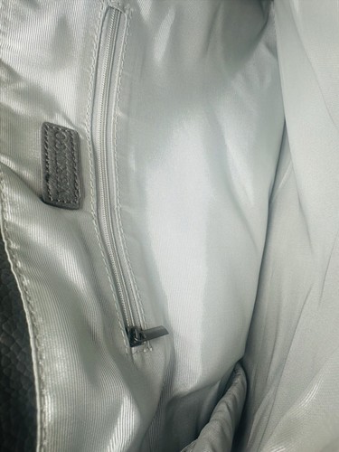 Vertigo Crossbody Shoulder Bag Purse - Grey w Interior pocket & Adjustable Strap - Picture 15 of 20