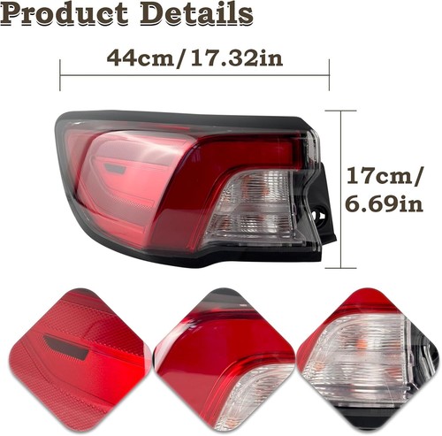 Conjunto de luz trasera lámpara de freno para Ford Escape 2020 2021-2022 lado exterior izquierdo - Imagen 3 de 9