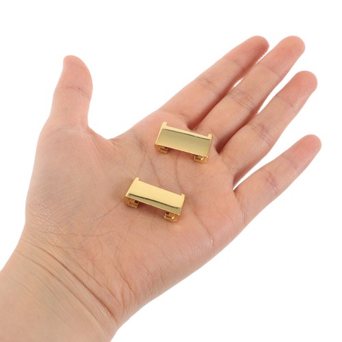2 Pcs Beobachten Sie Den Gurtadapter Uhrenarmbandadapter Aus Metall - 第 2/12 張圖片