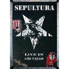 SEPULTURA "LIVE IN SAO PAULO" 2 DVD NEUWARE!!!!!!!!!!