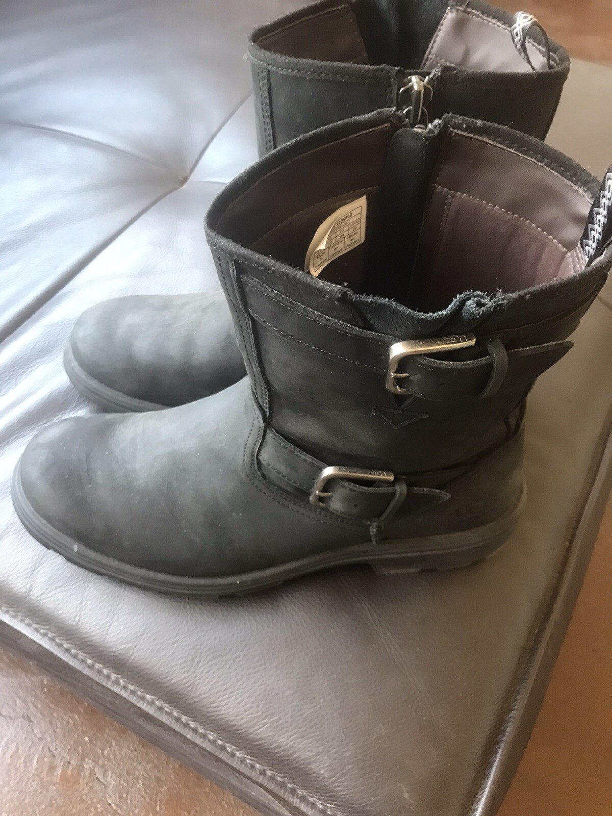 UGG mens Biltmore Black boots Size 11. Wore Twice. perfect ...