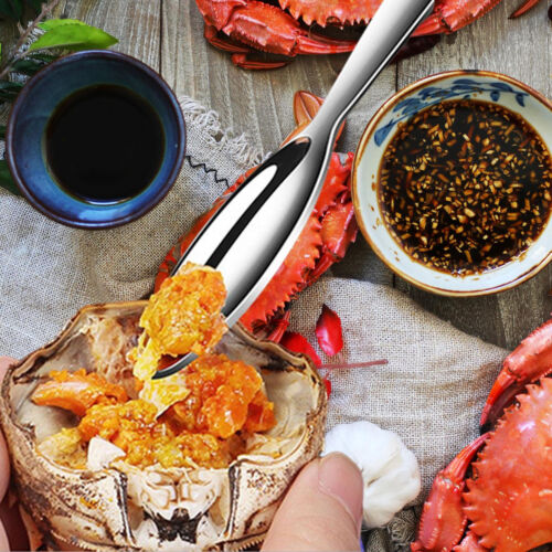 Crab Cracker Tool Lobster Crackers Crab Leg Picks and Forks Seafood Tools Set - Picture 11 of 12