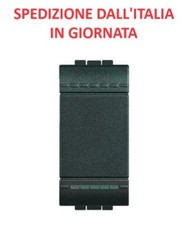 Interruttore Bticino Living ORIGINALE Art. L4001N 1P 16A NO 250V - Nero