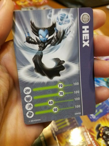 Skylanders Trap Team Giants Spyro's Adventure Swap Force Trading Cards Stats - Picture 149 of 256