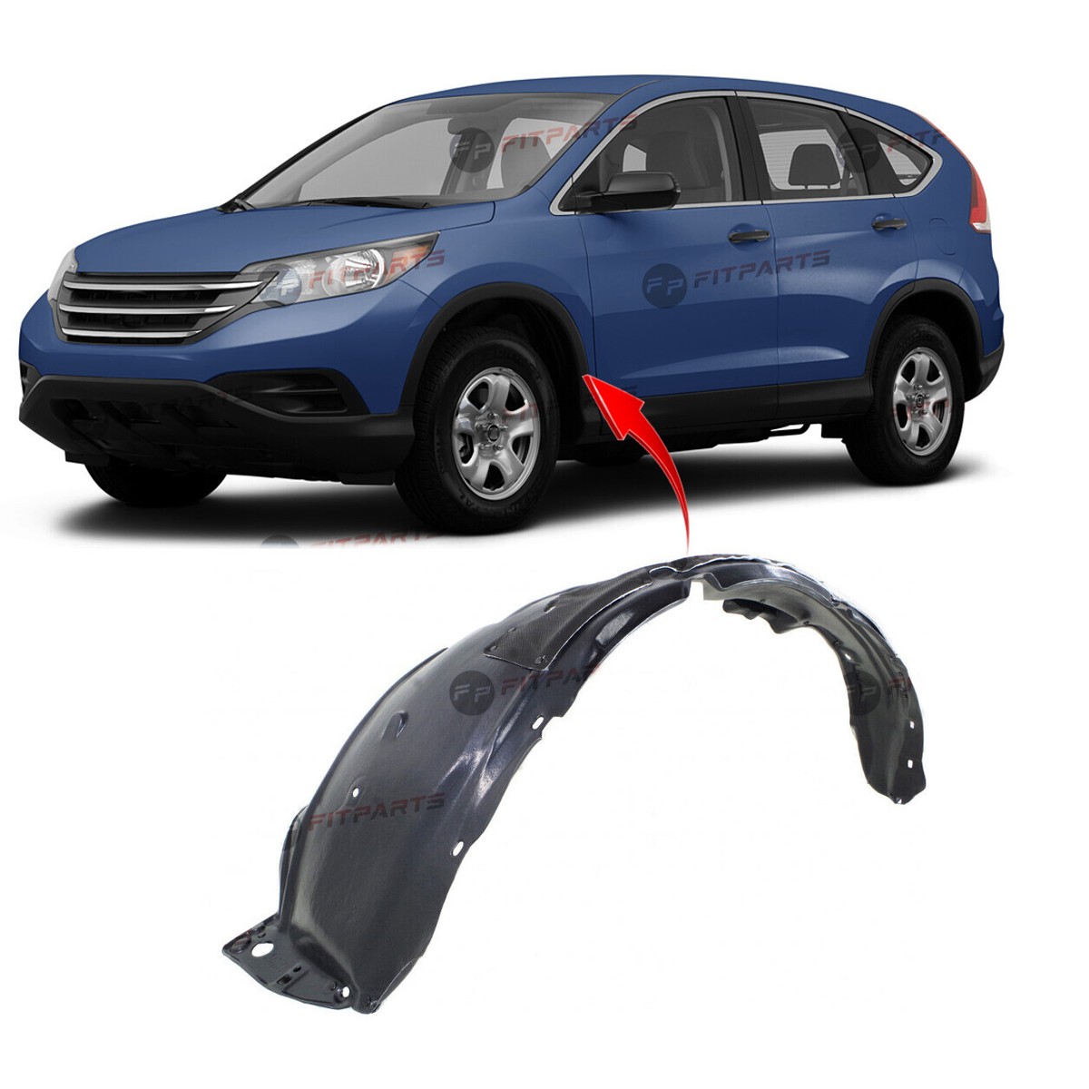 Standard Hood Fender & Mirror Kit | HONDA CR-V 2012 Standard Hood Fender & Mirror Kit | HONDA CR-V 2012