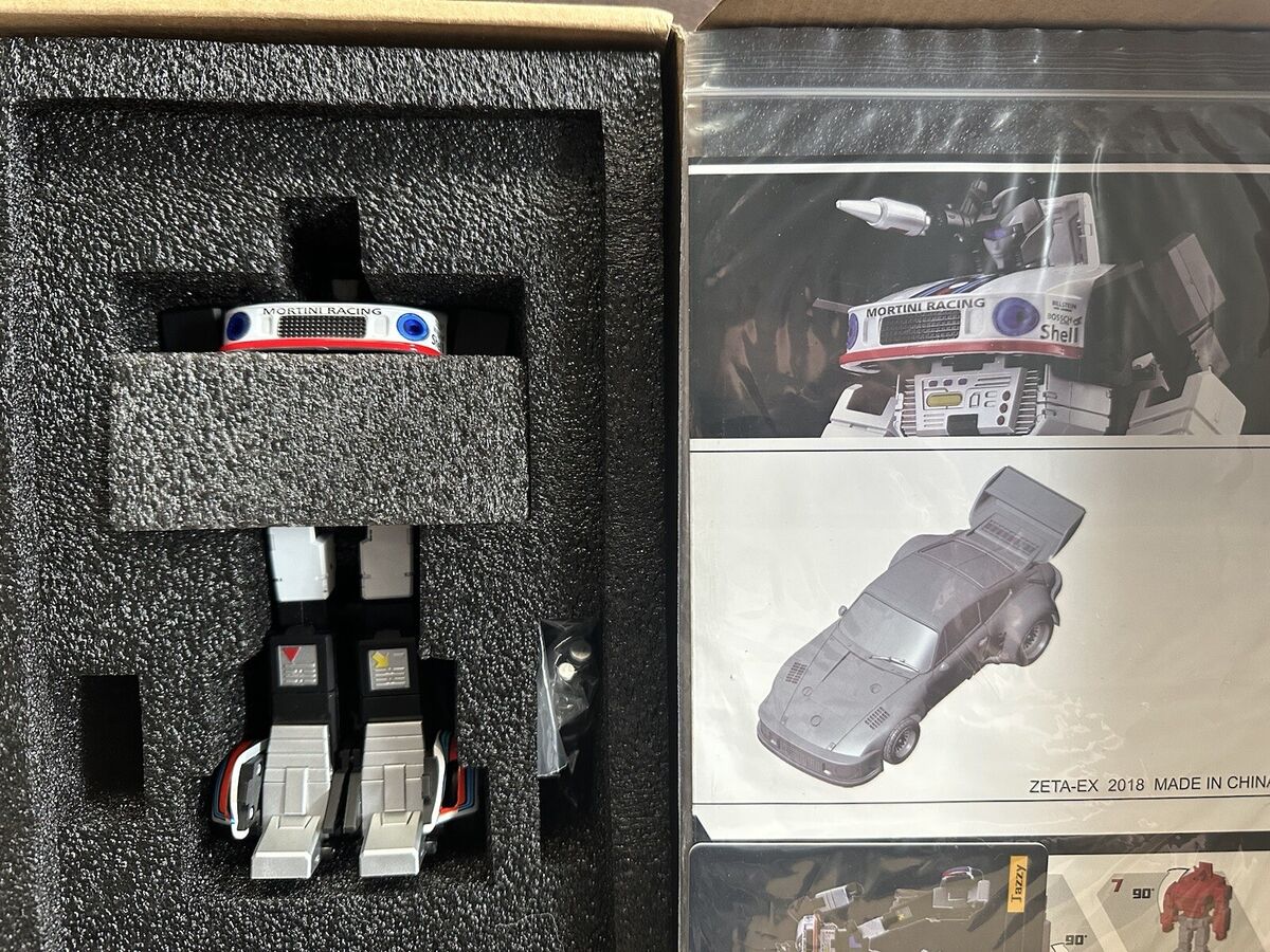 Rare ZETA Toy Transformer Masterpiece EX-03 JAZZY mp Jazz